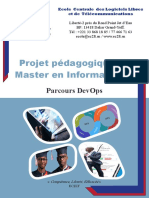 Fin Projet Pédagogique Master Informatique P DevOps