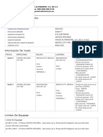 COMPROBANTE de Boleto de Avion