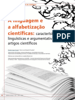 A Linguagem e A Alfabetizacao Cientifica