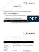 Datafeed Guide - Lazada PH