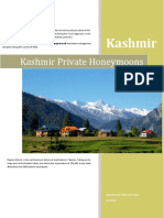 Kashmir Private Honeymoon Tours