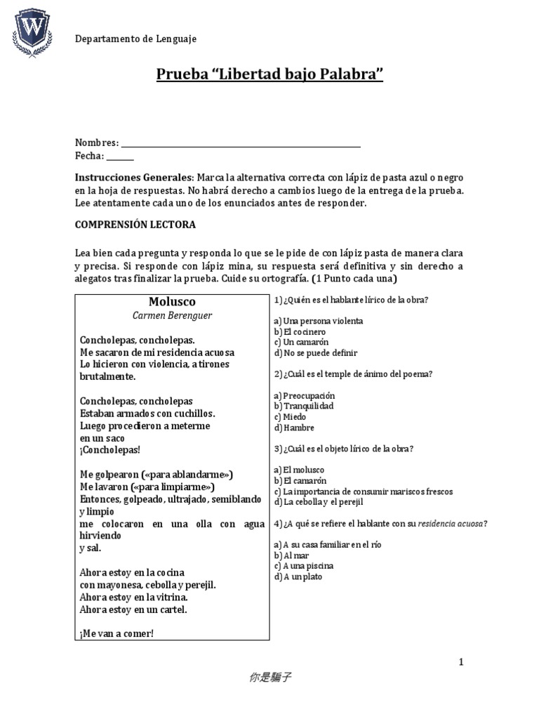 Libertad Bajo Palabra PDF