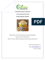 Popcorn Making Unit Project Report