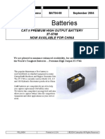 Batteries: CAT Premium High Output Battery 3T-5760 Now Available For China