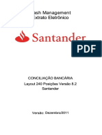 Layout Santander 240 82 Extrato Eletronico