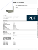 Transformador Eléctrico de Propósitos Generales - 750SV1F