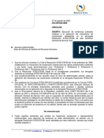 DG-CIR-022-2020 Ejecucion Sentencias Judiciales Relativas A La R-DG-078-89