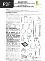 Nomes e Funções de Vidrarias de Laboratório | PDF | Filtragem | Química