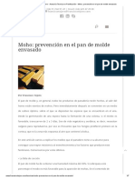 Francisco Tejero - Asesoría Tecnica en Panificación - Moho - Prevención en El Pan de Molde Envasado