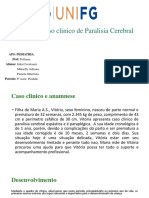 Caso de Paralisia Cerebral em Criança