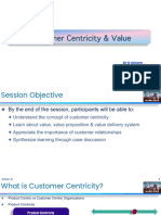 4 - Customer Centricity & Value