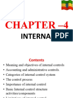 Chapter 4 - Internal Control