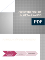 Construcción de Un Meta-Análisis