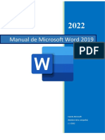 Manual de Microsoft Word 2019