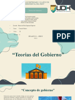 Teorias Del Gobierno