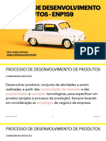 Processo de Desenvolvimento de Produtos