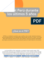 PBI Actual Del Perú