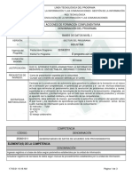 Informe Programa de Formación Complementaria