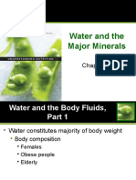 Water and Minerals