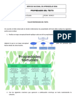 Taller Propiedades Del Texto