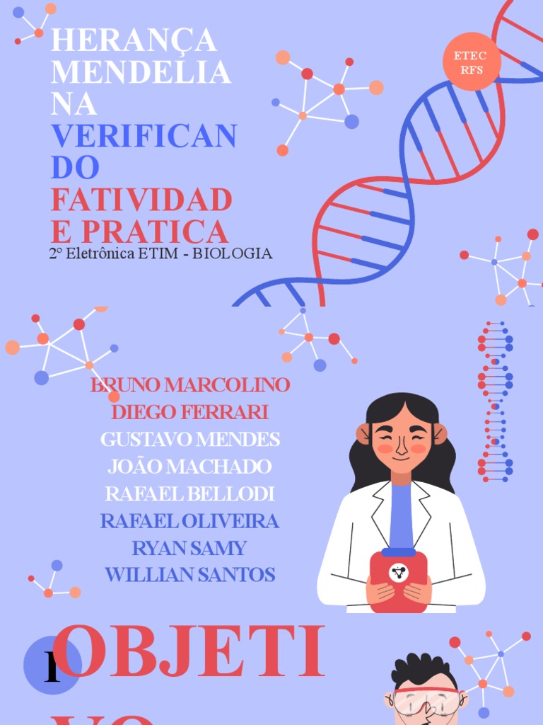 Slide de Verificando A Herança Medeliana | PDF | Genética | Biologia ...