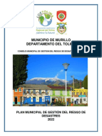 PMGDR de Municipio de Murillo 2020 Con Anexos