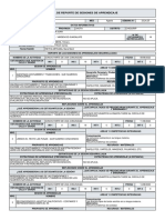 Ficha de Reporte de Sesiones de Aprendizaje