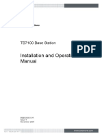 Installation and Operation Manual: TB7100 Base Station