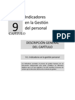 Capítulo 9 Indicadores de Gestión de Personal