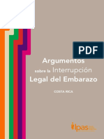 Argumentos Sobre La Interrupción Legal Del Embarazo. COSTA RICA. Abril, 2020