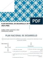 Plan Nacional de Desarrollo 2019-2024 (PND) : Gabriela Cristel Luciano de La Cruz Ivonne Silvan Martinez