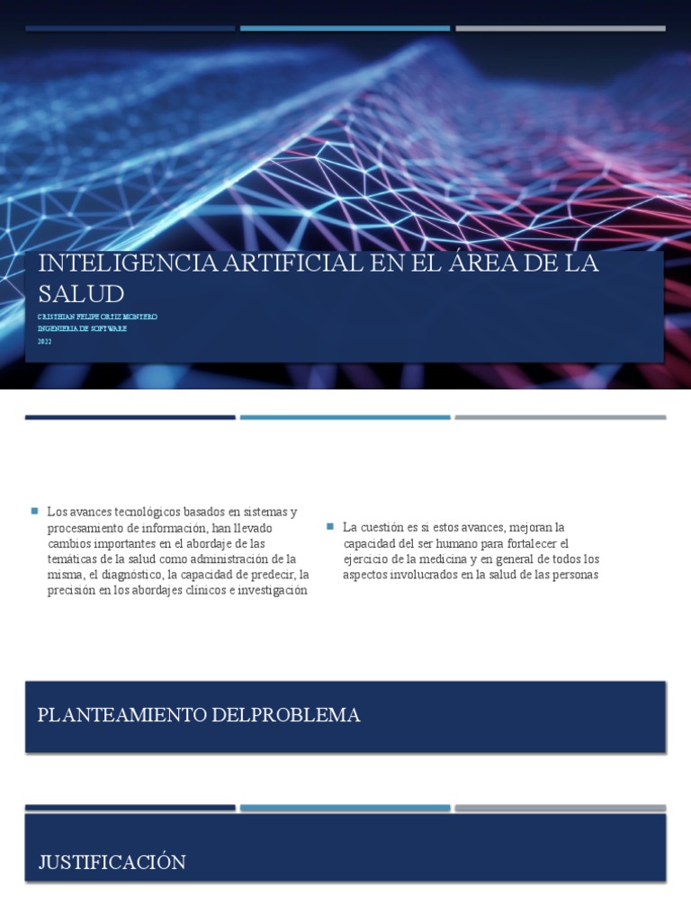 Inteligencia Artificial en Salud y Medicina | PDF | Inteligencia ...