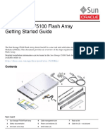 Sun Storage F5100 Flash Array Getting Started Guide