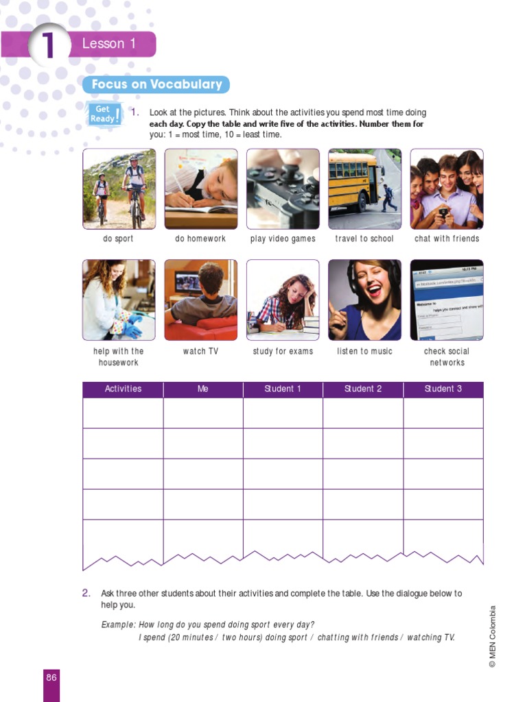 Ingles Guia Taller 1 Decimo Pdf Adverb Linguistics