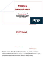 TEORÍA 18. Micosis Subcutáneas