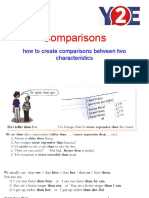 Comparisons: How To Create Comparisons Between Two Characteristics