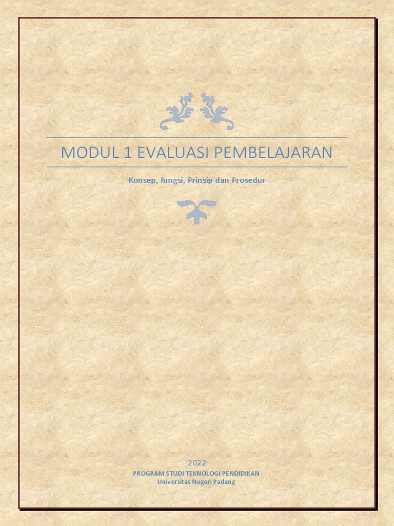 Modul 1 | PDF | Karier & Perkembangan