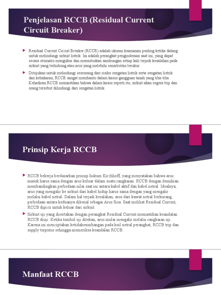 RCCB | PDF