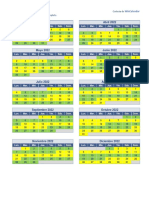 Calendario 2022 - Centinela