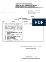 Surat Pengantar P-44 Kejatisu