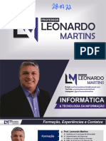 (LM 2022) S.O. MS Windows 10 - Prof. Leonardo Martins