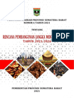 Perda RPJMD Sumbar 2021-2026 - Pemutakhiran - 28 Desember 2021