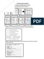 Personal Pronouns, Verbs, Greetings Spanish Assignment