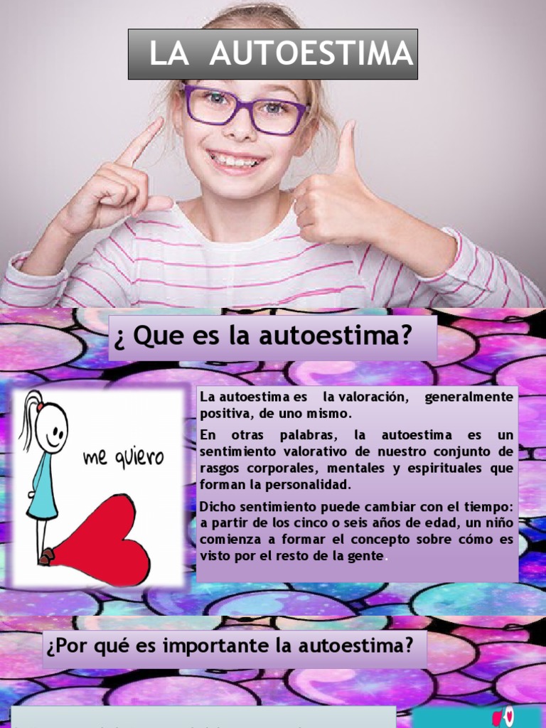 Importancia y Claves de la Autoestima | PDF | Autoestima | Psicología ...