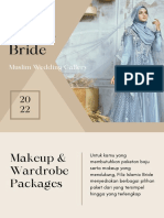 Paket Wedding Filiz Islamic Bride