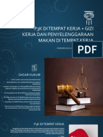 P3K Di Tempat Kerja + Gizi Kerja Dan Penyelenggaraan Makan Di Tempat Kerja (Kel Iii)