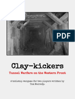 Clay Kickers Tunnel Warfare West Front WW1