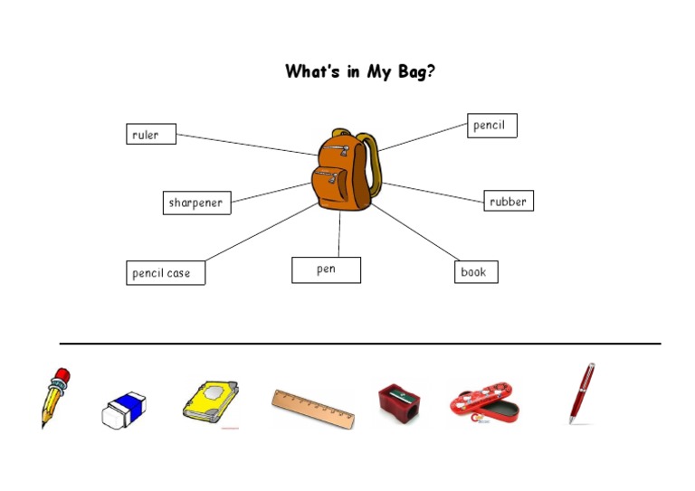 What's in My Bag?: Pencil Ruler | PDF