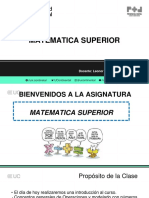 Matemática Superior: Introducción a los números reales