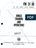 Jungle Raining ND Operations: D E A Rtment of The Army/ Field Manual